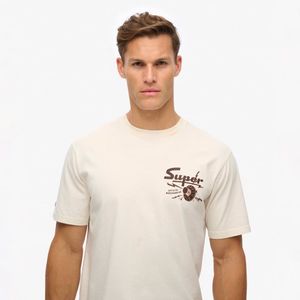 Camiseta Manga Corta Para Hombre Lo-Fi Punk Graphic Loose Tee Superdry