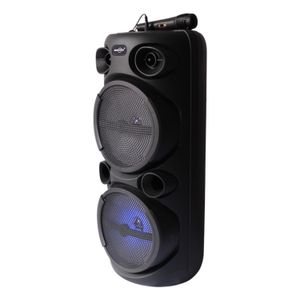 Parlante Con Usb Auxiliar Luces Led Y Conexion Inalambrica