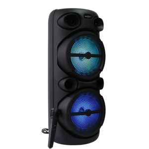 Parlante Con Usb Auxiliar Luces Led Y Conexion Inalambrica
