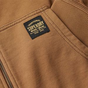 Buzo Abierto Para Hombre Contrast Stitch Zip Superdry
