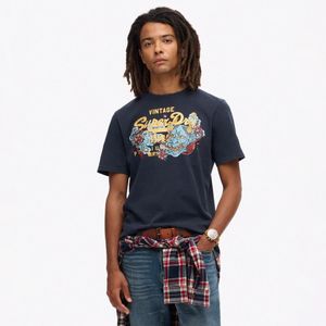 Camiseta Manga Corta Para Hombre Tokyo Vl Graphic T Shirt Superdry