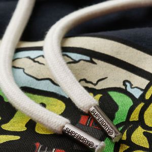 Buzo Cerrado Para Hombre Neon Travel Loose Hood Ub Superdry