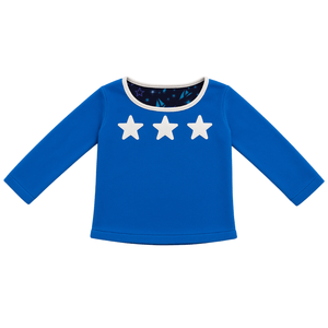 Pijama azul para niña