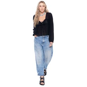Camisa Manga Larga En Chiffon