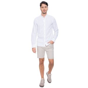 Camisa Manga Larga En Lino