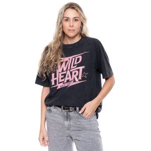 Camiseta Manga Corta Teñido Old Wash