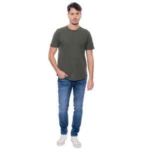 Camiseta Manga Corta Con Logo