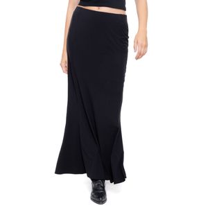 Maxi Falda Unicolor