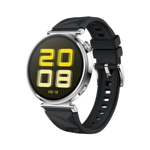 Smartwatch Huawei Watch Gt 5 41mm Negro Caja Plateado Diseño de la malla Deportiva