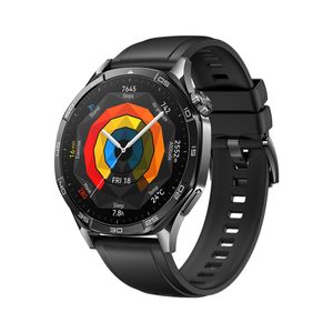 Smartwatch Huawei Watch Gt5 (gps) 46mm Negro Bisel Plateado Diseño de la malla Mesh