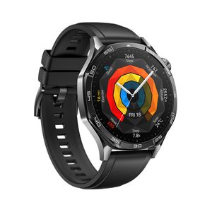 Smartwatch Huawei Watch Gt5 (gps) 46mm Negro Bisel Plateado Diseño de la malla Mesh
