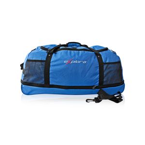 Maleta Tipo Tula Enrrollable Grande Azul Claro