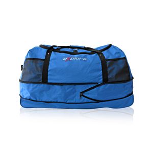 Maleta Tipo Tula Enrrollable Grande Azul Claro