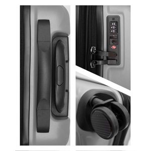 Maleta Rigida Grande Swing Gris