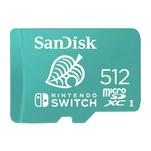 Tarjeta Micro SDXC 512GB Sandisk / Nintendo Switch, 100MB/s