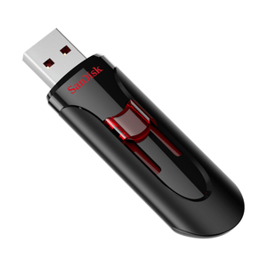 Memoria USB 3.0 Sandisk Cruzer Glide 128GB, Diseño Retráctil