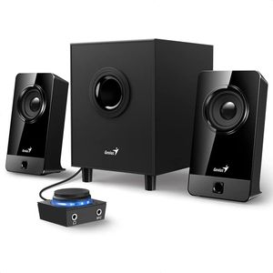 Parlantes Subwoofer Genius SW-2,1 300X Control Pod 10W Rms