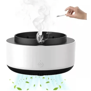 Cenicero Eléctrico Con Purificador De Aroma