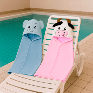 Toalla bordada para bebé