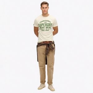 Camiseta Manga Corta Para Hombre Machined Goods Workwear Tee Superdry