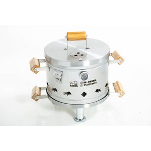 BARRIL ASADOR Y AHUMADOR MINI 8-10 LB