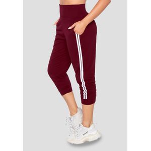 Pantalón Sudadera Mujer Vino Fi 77685