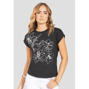 Camiseta Mujer Negro Rutta 110720