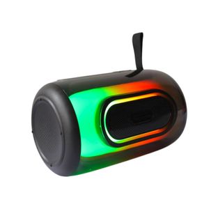 Parlante Bluetooth Portatil Con Luces Led Diseño Unico