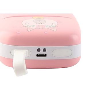 Mini Impresora Bluetooth Termica Rosa