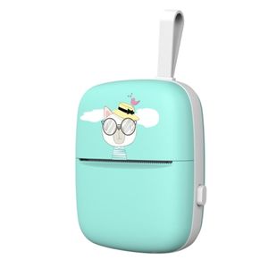 Mini Impresora Bluetooth Termica Azul