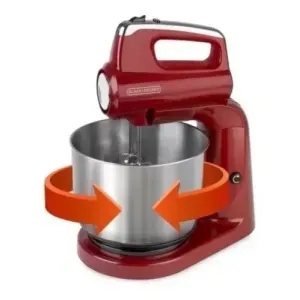 Batidora Amasadora Black And Decker Con Taza En Acero 3.5l