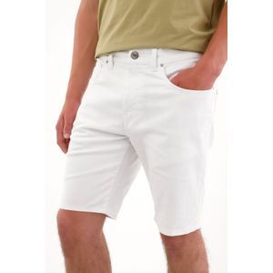 Bermuda Nudy cinco bolsillos blanca para hombre