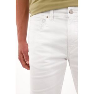 Bermuda Nudy cinco bolsillos blanca para hombre