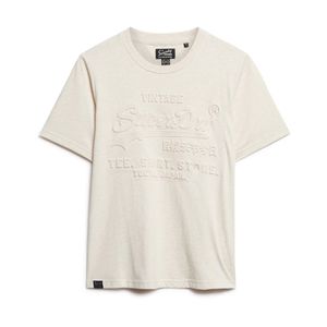 Camiseta Manga Corta Para Mujer Embossed Vl Relaxed Superdry