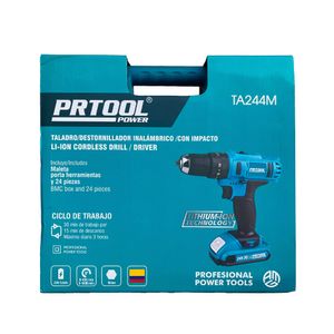 Taladro Inalámbrico con Percutor 24 V TA244M