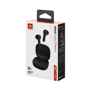 Audífonos JBL Inalámbricos Bluetooth In Ear TWS Wave Flex Negro