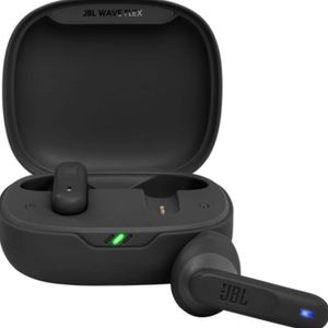 Audífonos JBL Inalámbricos Bluetooth In Ear TWS Wave Flex Negro