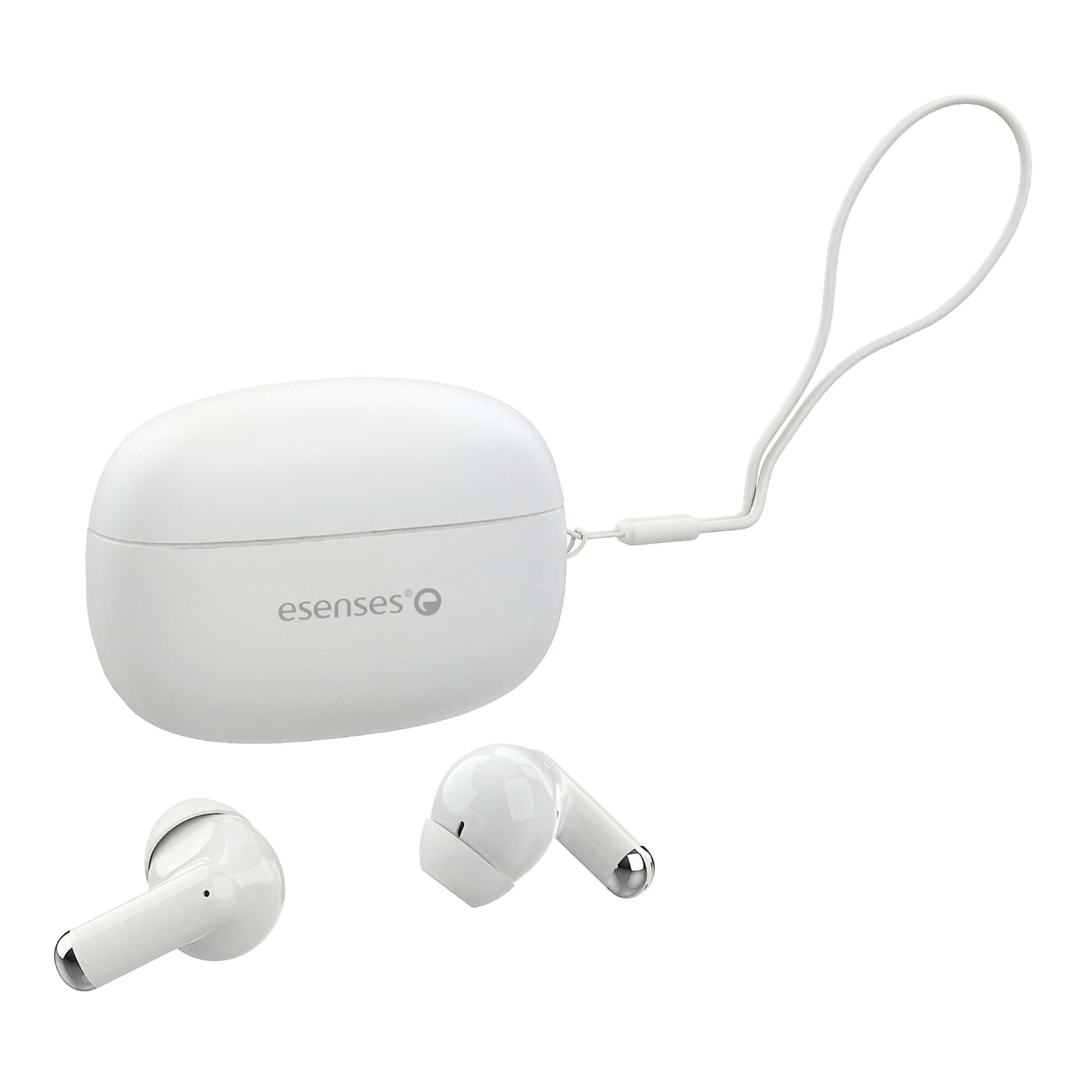 Audífonos esenses Bluetooth In Ear EB-TWS-90 Blanco Agaval