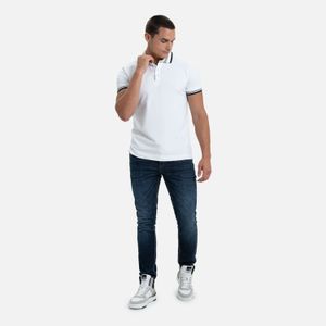 Jean Slim Color Azul Industry Para Hombre