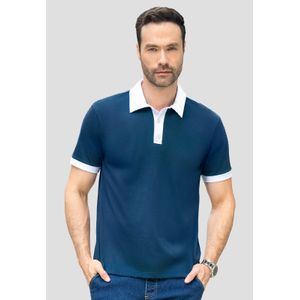 Polo Hombre Azul Profundo Mp 110746
