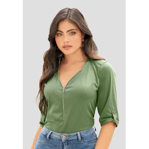 Blusa Mujer Aceituna Mp 110678
