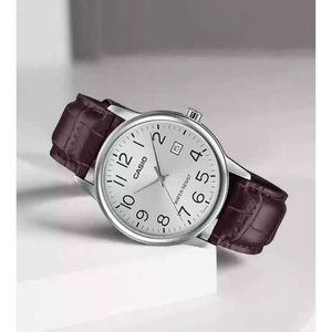 Reloj Casio de Cuero para Hombre MTP-V002L-7B2