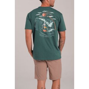 Camiseta Manga Corta Standard Fit Shuffle Hombre