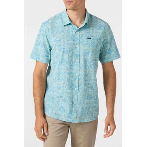 Camisa Manga Corta Relax Fit Traveler Traverse Upf 50 Hombre