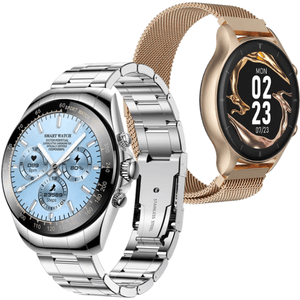 Combo Smartwatch Para Pareja Classic Original