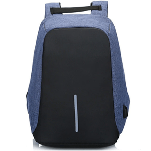 Combo Bolso Antirrobo Azul + Combo V11 Clasic Negro + Audifonos