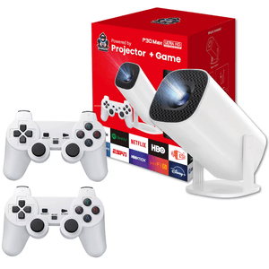 Proyector P30 MAX + Consola De Juegos + Entretenimiento