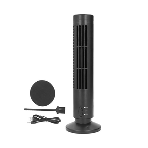 Mini Ventilador De Torre Escritorio USB Negro
