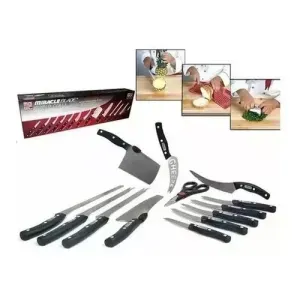 Juego De Set Cuchillos Profesionales Chef Miracle Blade 13 P