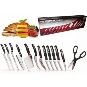 Juego De Set Cuchillos Profesionales Chef Miracle Blade 13 P